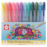Plastic Sakura Gelly Roll Glaze Pack Of 12 Pens In Assorted Colors, For Writing, Packaging Type: Packet