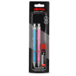 Rotring Visuclick Mechanical Pencil 0.5 mm Box of 2 with 24 HB Leads