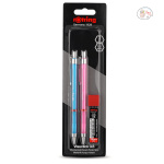 Rotring Visuclick Mechanical Pencil 0.5 mm Box of 2 with 24 HB Leads