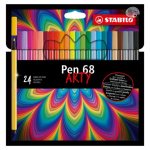 STABILO, Fibre Tip Pen - Pen 68 | Arty | Set of 24
