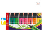 STABILO BOSS Original - Highlighter Pen - Wallet of 8 (Assorted Colours)