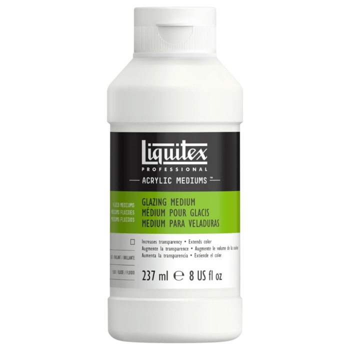 1 (13) Liquitex Professional Fluid Medium, 237ml (8-oz), Glazing Medium - Image 1