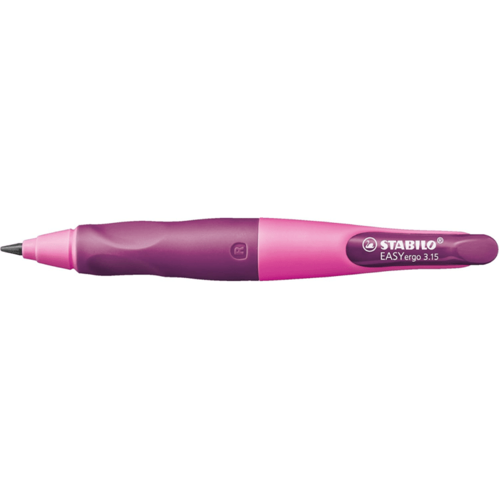 STABILO Handwriting Pencil EASYergo 3.15 MM - Right Handed - Pink/Lilac - Image 2