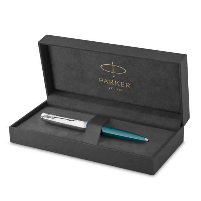 PARKER 51 TEAL BLUE CT BALLPOINT PEN - Image 3