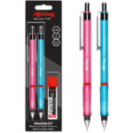 Rotring Visuclick Mechanical Pencils | 0.7 mm | 2 Count | With 24 HB Leads