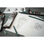 STABILO Graphite Pencil Othello - ARTY - Pack of 6 - Assorted Grades - 2B, B, HB, F, H, 2H - Image 3