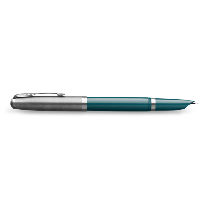 PARKER 51 TEAL BLUE CT FOUNTAIN PEN - Image 3