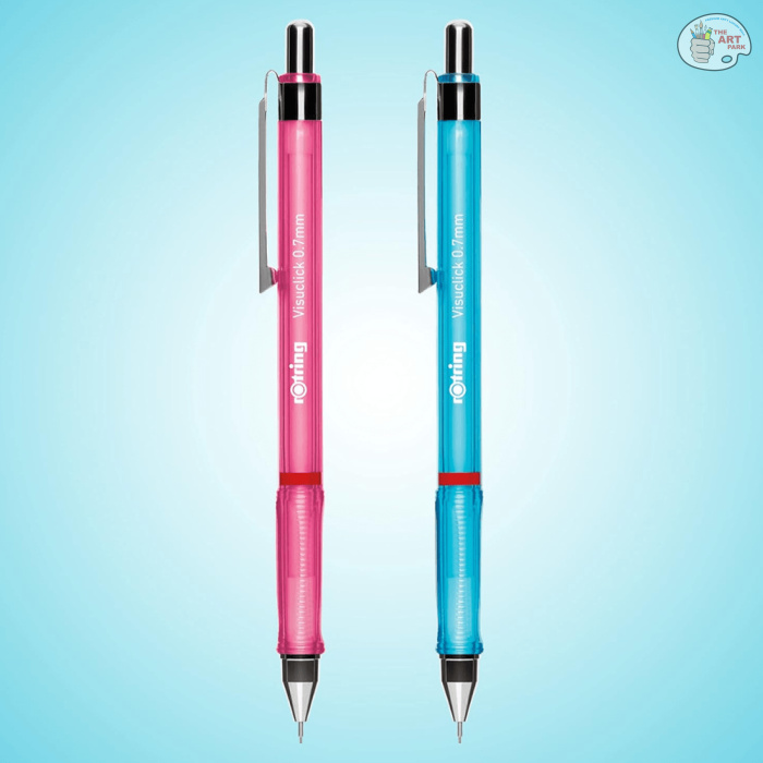 Rotring Visuclick Mechanical Pencils | 0.7 mm | 2 Count | With 24 HB Leads - Image 2