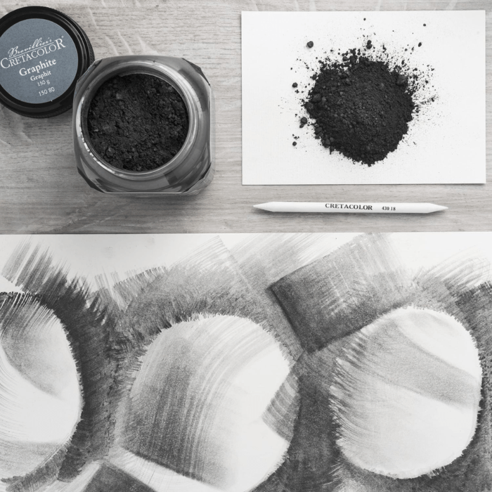 Cretacolor Graphite Powder 150 GMS - Image 3