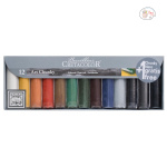 12 Brevillier's CRETACOLOR Art Chunky Colored Charcoal