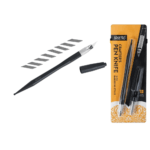 Brustro Crafter Pen Knife with Embossing Stylus 8 Blade refills included