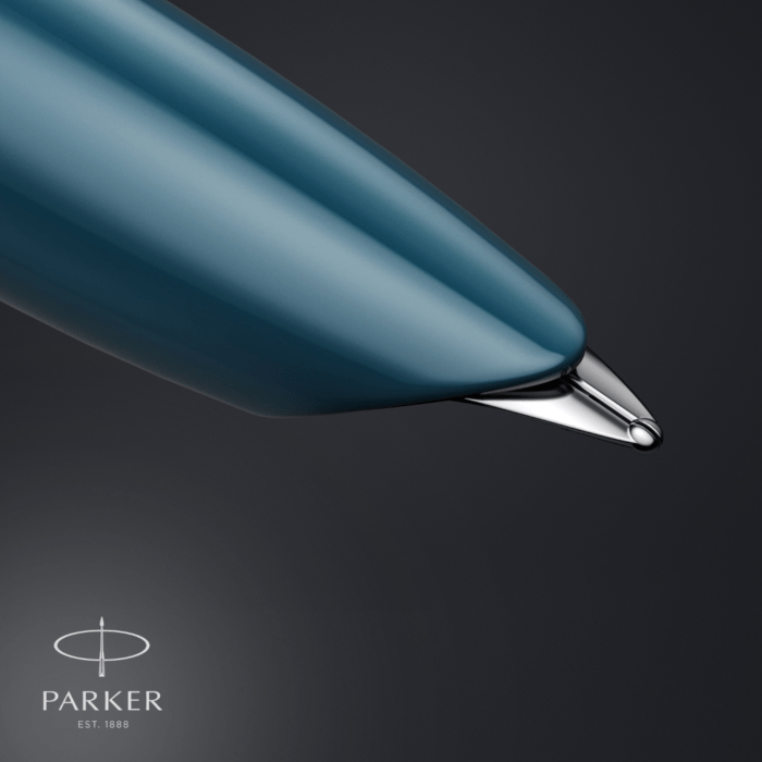 PARKER 51 TEAL BLUE CT FOUNTAIN PEN - Image 6