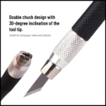 Brustro Crafter Pen Knife with Embossing Stylus 8 Blade refills included - Image 2