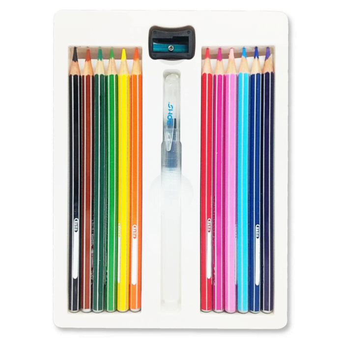Doms Water Colour Pencils 12 Shades 175 mm Length - Image 2