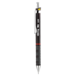 Rotring Tikky Mechanical Pencil,HB 0.35mm Lead, Black Plastic Body, Triangular Barrel Pencil