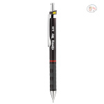 Rotring Tikky Mechanical Pencil,HB 0.35mm Lead, Black Plastic Body, Triangular Barrel Pencil