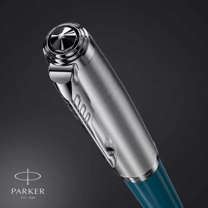 PARKER 51 TEAL BLUE CT FOUNTAIN PEN - Image 7