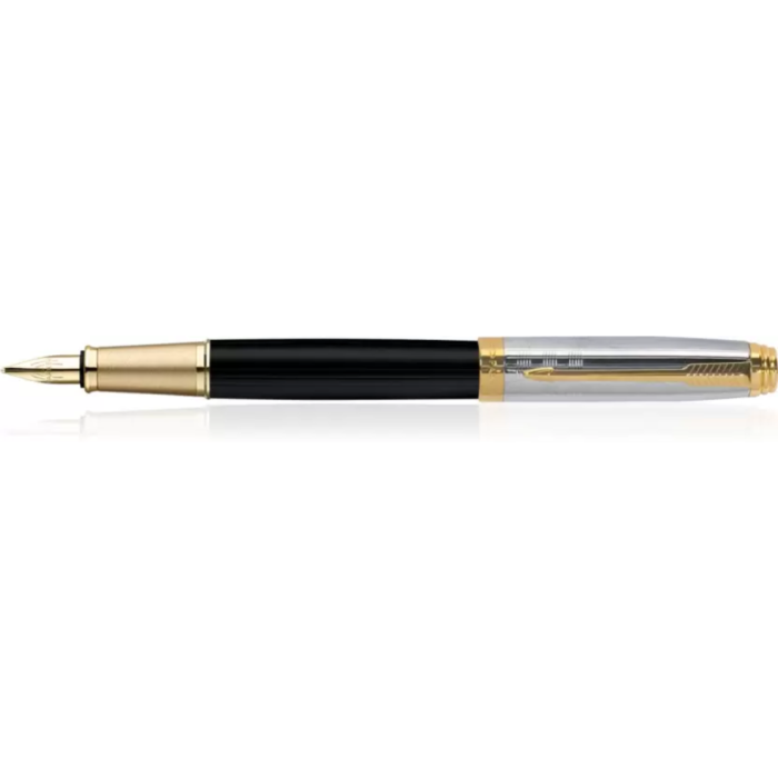 PARKER AMBIENT DELUXE BLACK GT FOUNTAIN PEN - Image 5