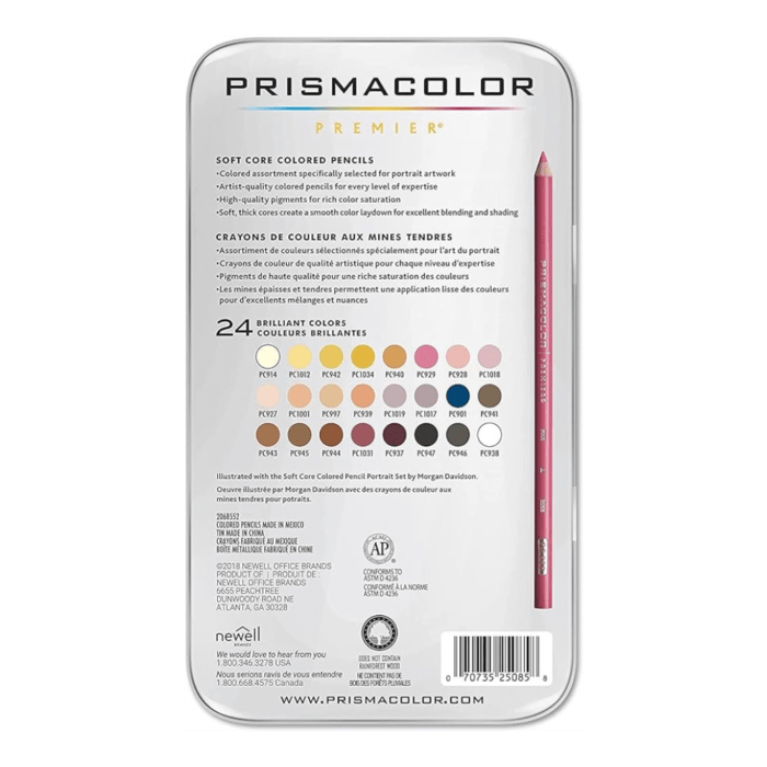 Prismacolor Premier® Soft Core Colored Pencil Sets, 24 Pencils - Image 2