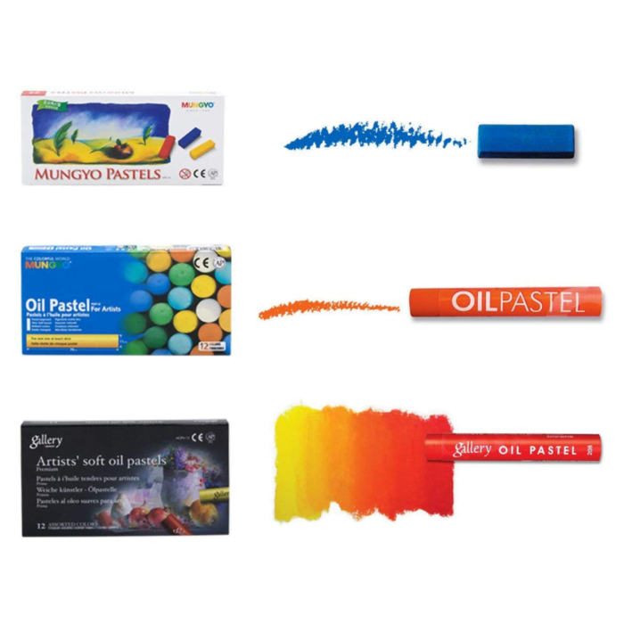Mungyo Gallery Artists' Soft Oil Pastels - 72 Colors in Wooden Box - Image 3