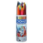 DOMS PLASTIC CRAYONS  28 SHADES