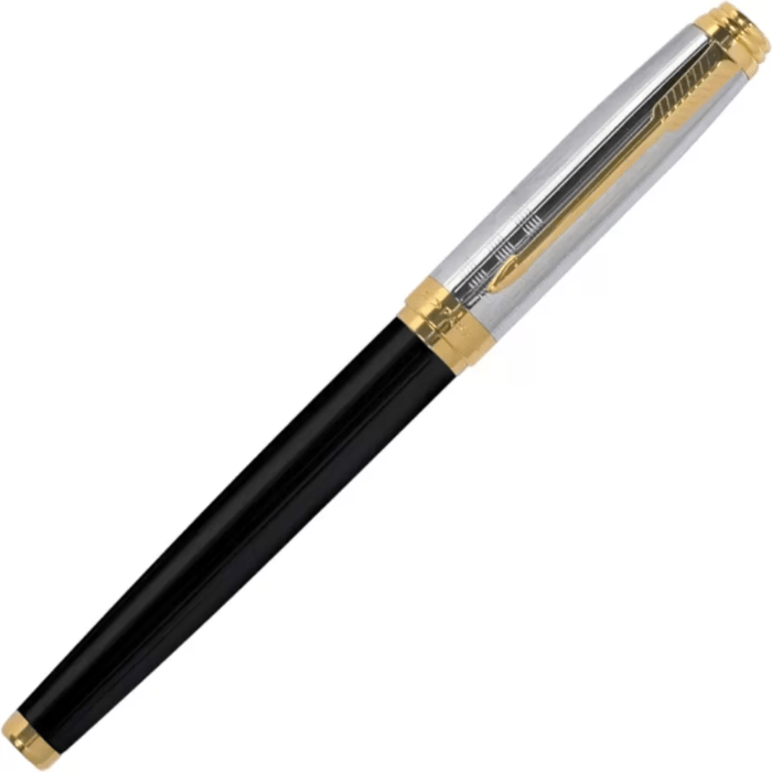 PARKER AMBIENT DELUXE BLACK GT FOUNTAIN PEN - Image 4