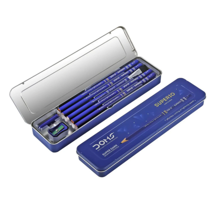 Untitled design (15) DOMS GRAPHITE PENCILS 10 PENCILS - Image 1