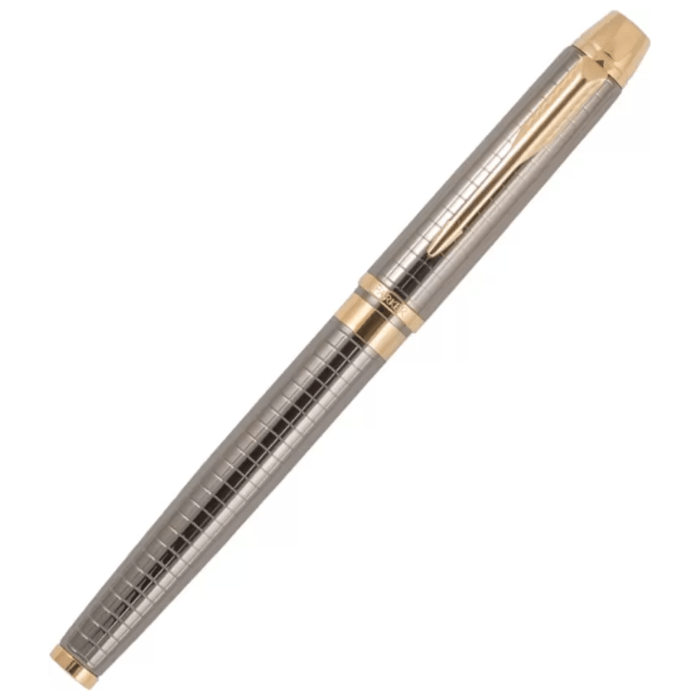 PARKER ODYSSEY GUN METAL CHISELLED GT FOUNTAIN PEN - Image 3