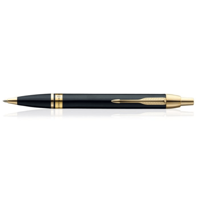 PARKER ODYSSEY LACQUE BLACK GT BALLPOINT PEN - Image 1
