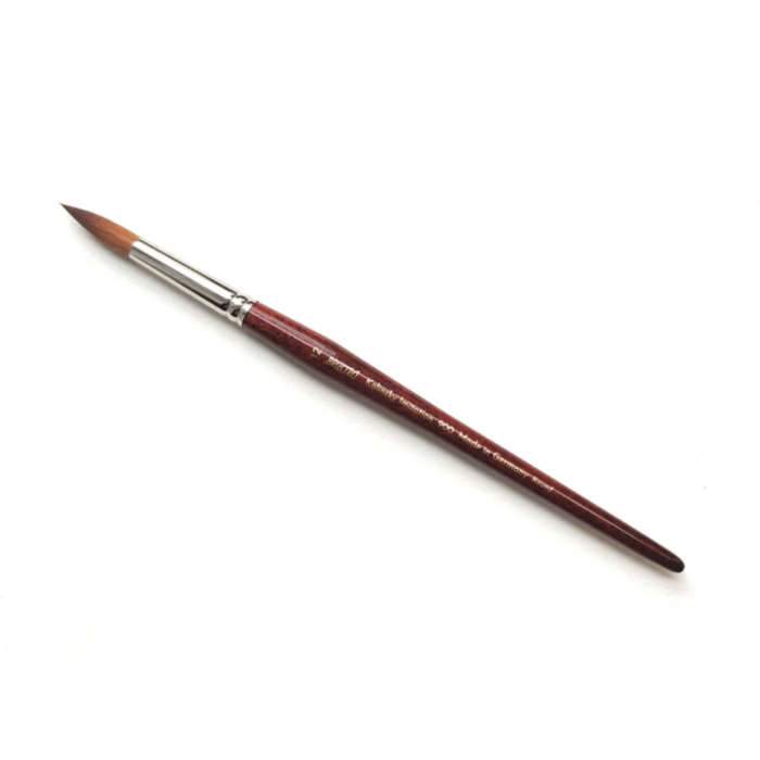 Kolinsky Imitation Travel Round Brush Size 12 - Image 2