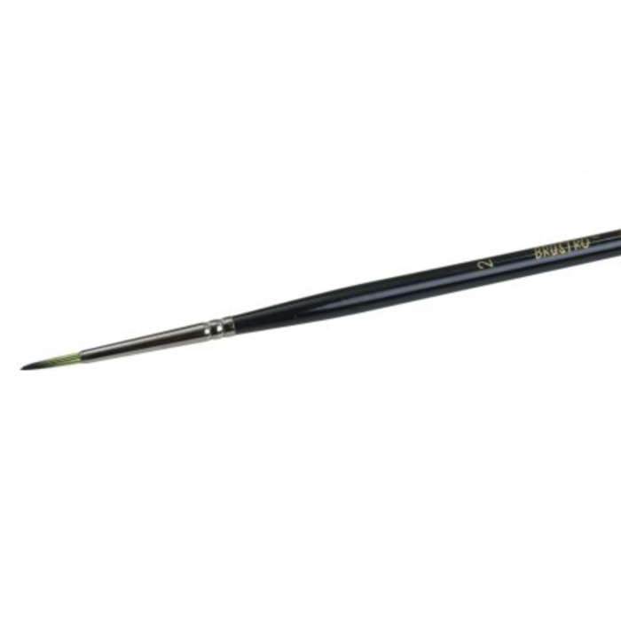 BRUSTRO Greengold Round (Brush Nos. 2, 4, 6, 8) - Image 2
