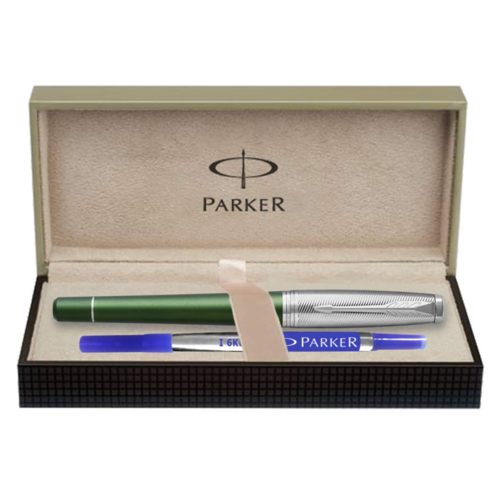 PARKER URBAN PREMIUM GREEN CT ROLLERBALL PEN - Image 2