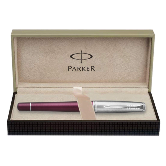 PARKER URBAN PREMIUM DELUXE DARK PURPLE CT FOUNTAIN PEN - Image 4