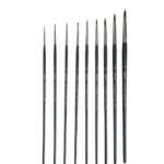BRUSTRO Greengold Round (Brush Nos. 10, 12, 16, 20, 24)
