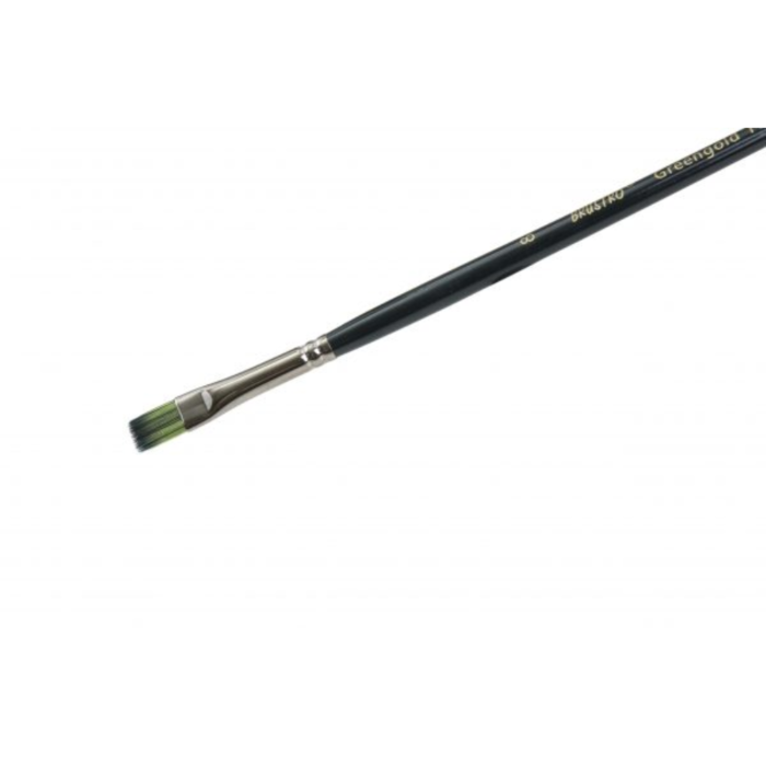 BRUSTRO Greengold Flat (Brush Nos. 2, 4, 6, 8, 10, 12) - Image 5