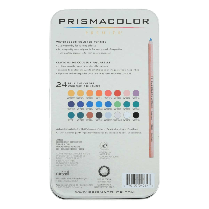 PRISMACOLOR Premier Watercolor Pencils (Set Of 24),Multicolor - Image 2