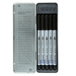 DOMS AMARIZ PROFESSIONAL PIGMENT LINERS SET OF 5 0.5,0.1,0.2,0.3,0.5 - Image 3