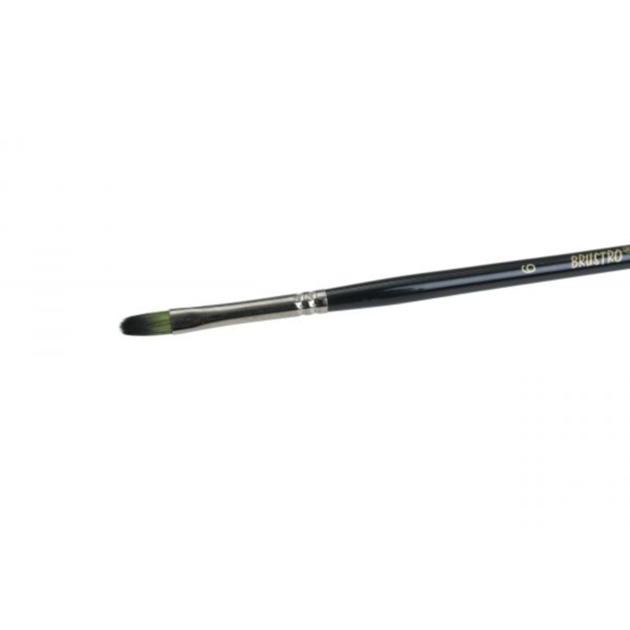 BRUSTRO Greengold Filbert Brush (Nos. 2, 4, 6, 8, 10, 12) - Image 4