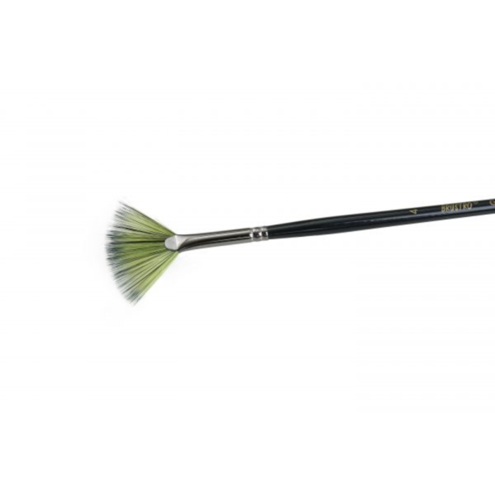 BRUSTRO Greengold Fan (Brush Nos. 4, 8, 12) - Image 2