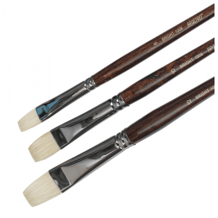 Bristlewhite Bright Brush 1008 (No. 8, 10, 12) - Image 2