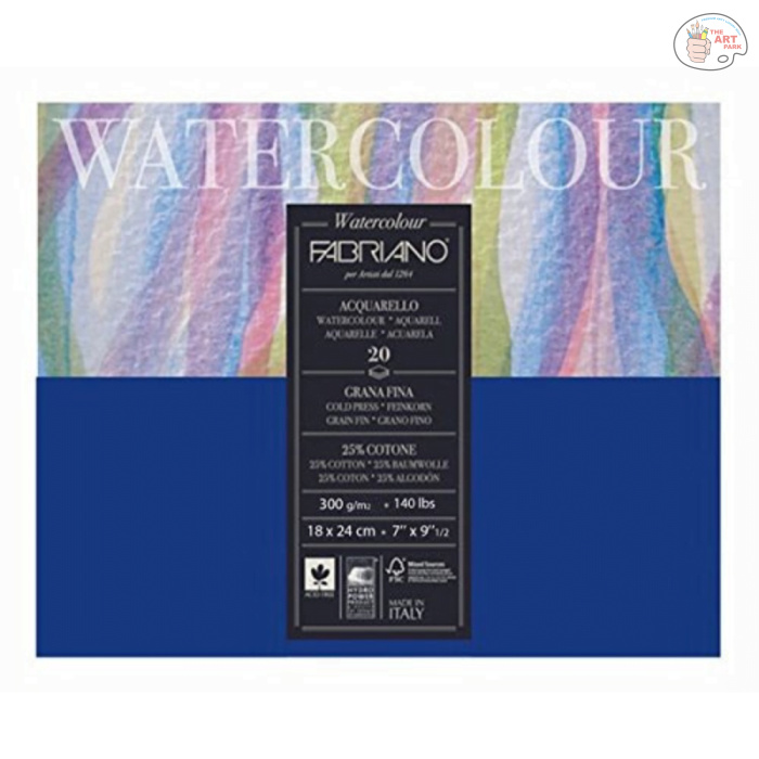 Fabriano Watercolour Paper 18 X 24 cm - Image 1