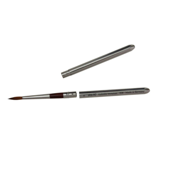 Kolinsky Lmitation Travel Brush Round  Size 6 - Image 3