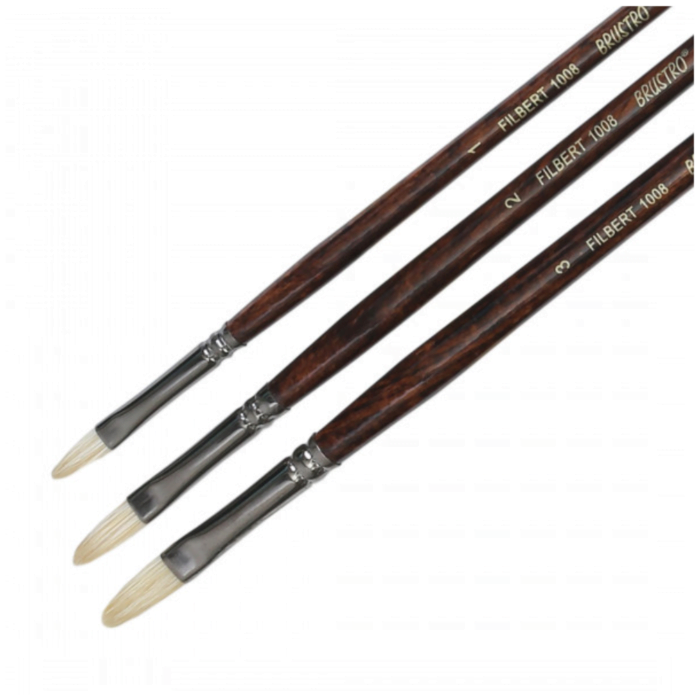 Bristlewhite Filbert 1008 (No. 1-6) - Image 2