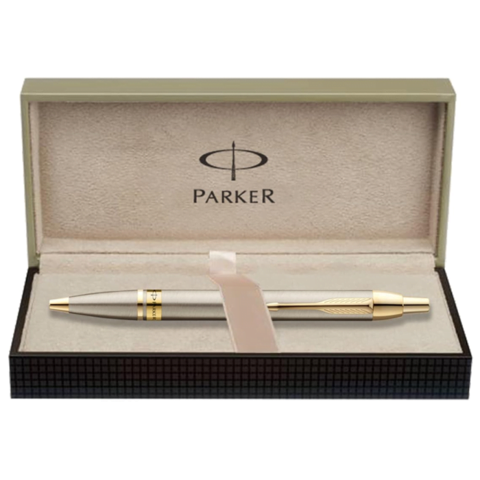 PARKER ODYSSEY BRUSHED METAL GT BALLPOINT PEN - Image 3