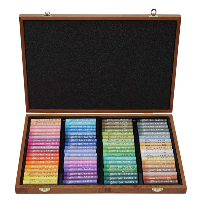 Untitled design (7) Mungyo Gallery Artists' Soft Oil Pastels - 72 Colors in Wooden Box - Image 1