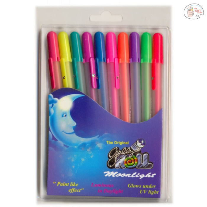 Untitled design (7) SAKURA Gelly Roll Moonlight Roller-Ball Pens (Set Of 10) | Multicolour - Image 1