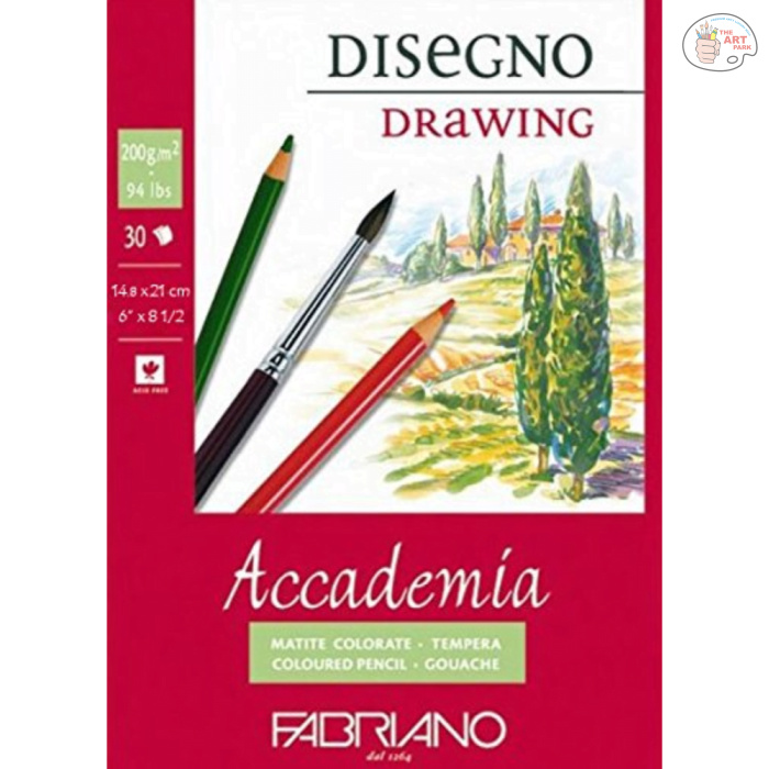 Untitled design (7) Fabriano Accademia Drawing Pad 200 GSM - Image 1