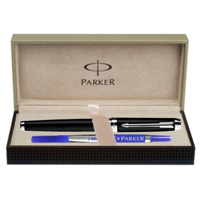 PARKER AMBIENT LACQUE BLACK CT ROLLERBALL PEN - Image 5