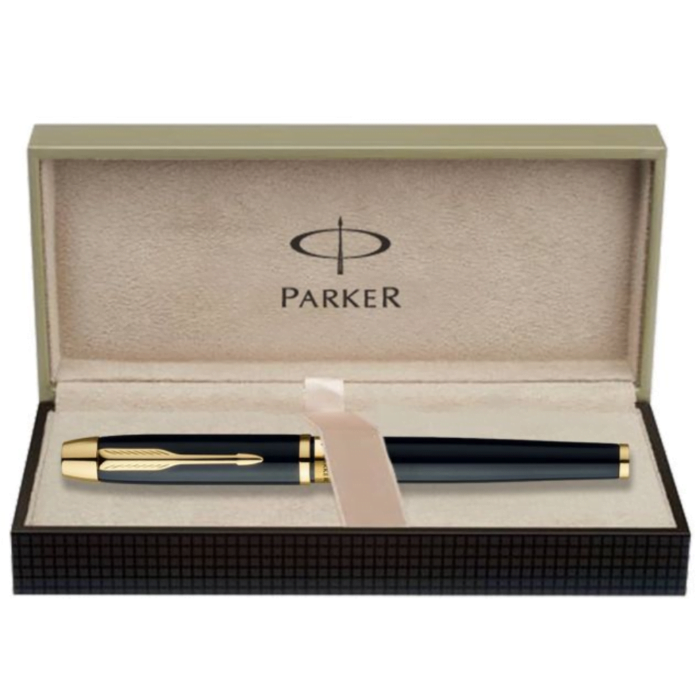 PARKER ODYSSEY LACQUE BLACK GT ROLLERBALL PEN - Image 2