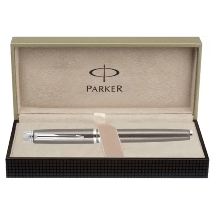 PARKER ODYSSEY GUN METAL CT FOUNTAIN PEN - Image 2